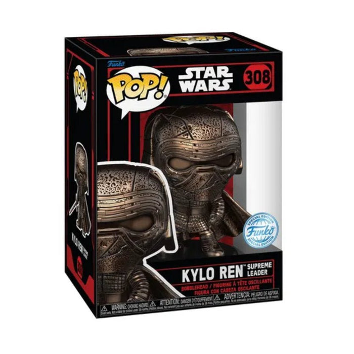 Funko POP! Star Wars - Kylo Ren Supreme Leader (Bronze) 308 - Pop Hero