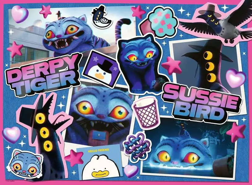 K-Pop Demon Hunters – Puzzle 300 XXL Teile (Derpy & Sussie) | Ravensburger