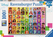 Disney Kinderpuzzle – Disney Classics | Bunte Farbenwelt (100 XXL Teile)

