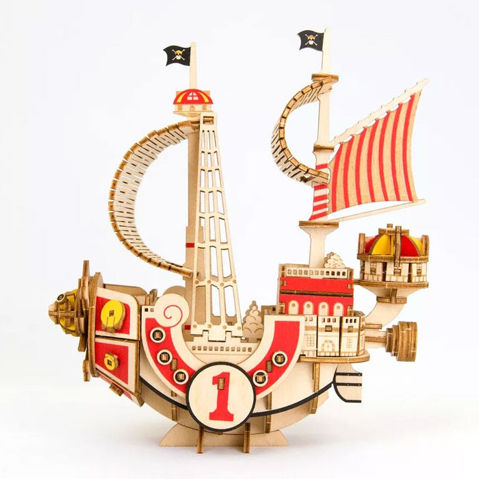 One Piece – Book Nook Wa-Gu-Mi Thousand Sunny | DIY Holzmodell