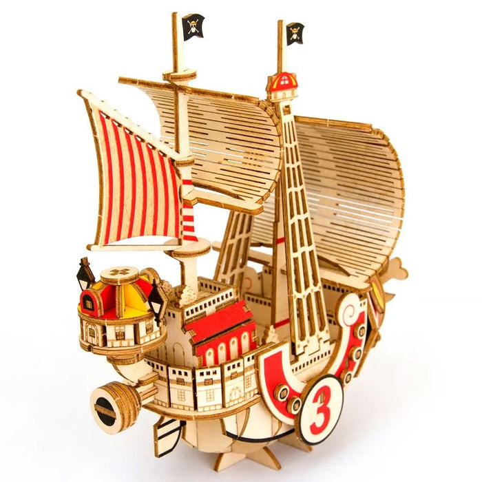 One Piece – Book Nook Wa-Gu-Mi "Thousand Sunny" | DIY Holzmodell