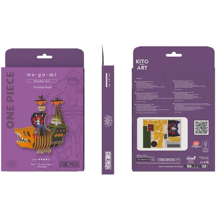 One Piece – Book Nook Wa-Gu-Mi „Victoria Punk“ | DIY Modellbausatz