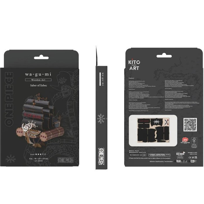 One Piece – Book Nook Wa-Gu-Mi „Saber of Xebec“ | DIY Modellbausatz