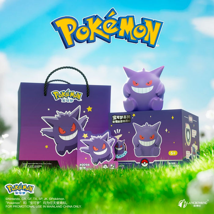 Pokémon – Gengar Multifunktions-LED Nachtlicht | Offizielle Sammlerbox mit Tasche