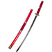 One Piece – Deko Katana - Zoro Sandai Kitetsu Edition | Stahlklinge | Rot