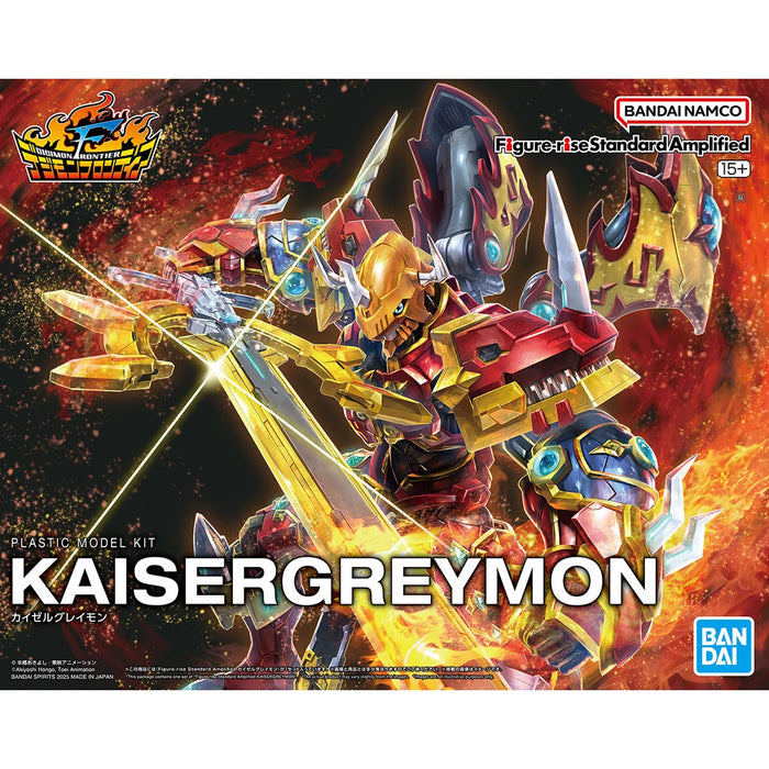 Digimon – Kaisergreymon Figure-rise Standard Amplified | Model Kit