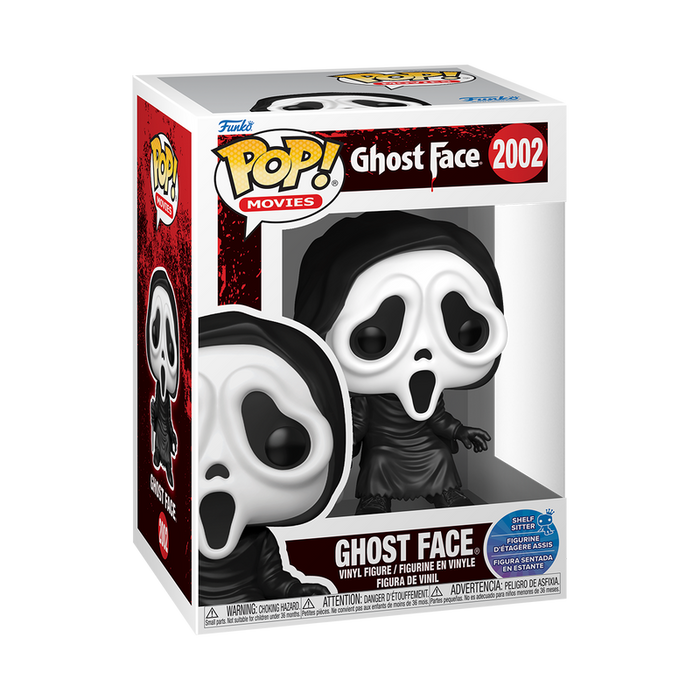 Funko Pop! Scream – Ghost Face (Shelf Sitter) #2002 | Exklusive Vinyl Figur