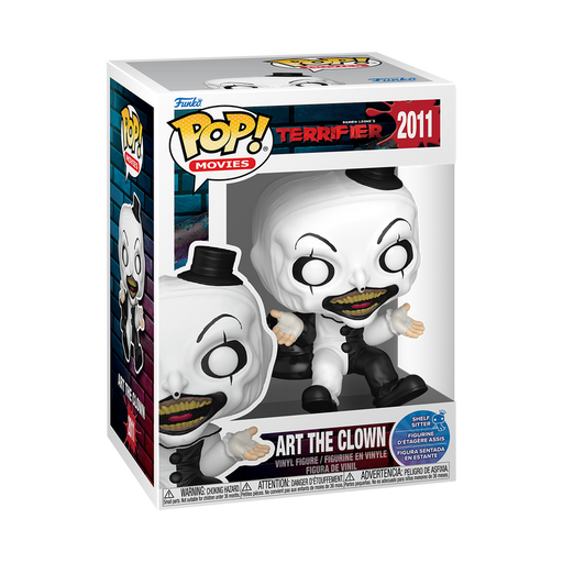 Funko Pop! Terrifier – Art the Clown (Shelf Sitter) #2011 | Exklusive Vinyl Figur