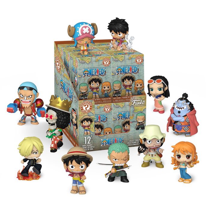 One Piece – Fish-Man Island Saga Mystery Minis Display (12 Blind Boxes)