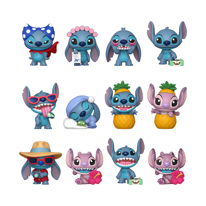 Disney Lilo & Stitch – Stitch & Angel Mystery Minis Display (12 Blind Boxes)