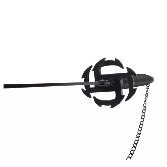 Bleach – Deko Katana Ichigo Kurosaki Zangetsu Edition | Stahlklinge | Schwarz-Rot