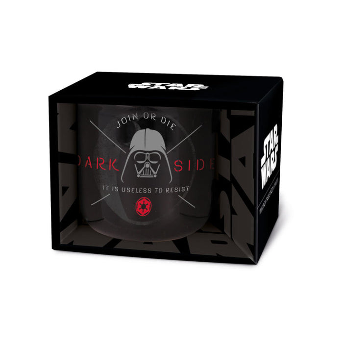 Star Wars – Dark Side Keramiktasse | Offizielle Darth Vader Tasse in Geschenkbox