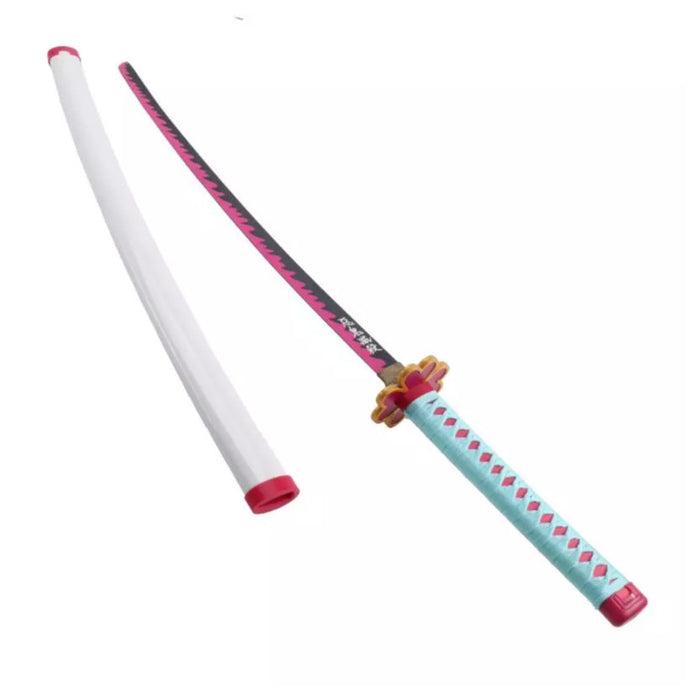 Demon Slayer – Katana Deko Schwert Mitsuri Kanroji Nichirin Edition | Stahlklinge | Pink-Schwarz