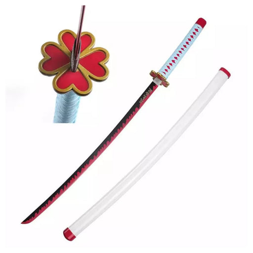 Demon Slayer – Katana Deko Schwert Mitsuri Kanroji Nichirin Edition | Stahlklinge | Pink-Schwarz
