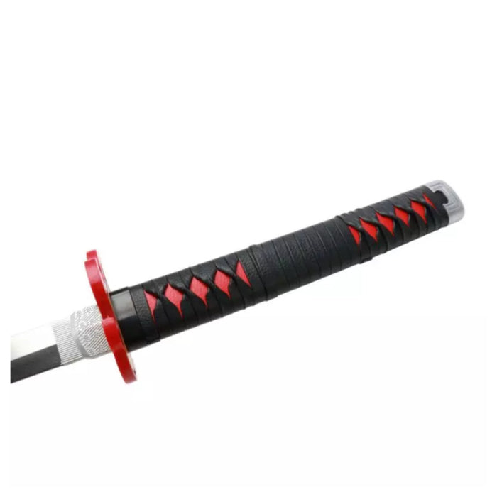 Demon Slayer – Katana Deko Schwert Tanjiro Kamado Nichirin Edition | Stahlklinge | Schwarz-Silber