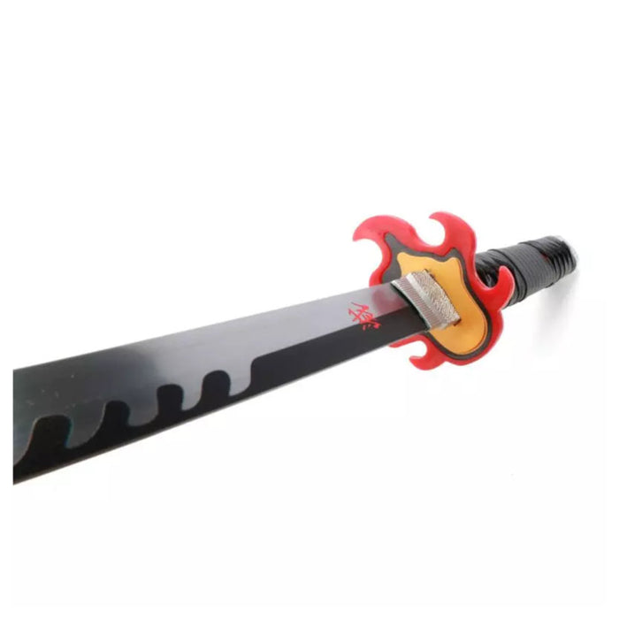 Demon Slayer – Katana Deko Schwert Tanjiro Kamado Nichirin Edition | Stahlklinge | Schwarz-Silber