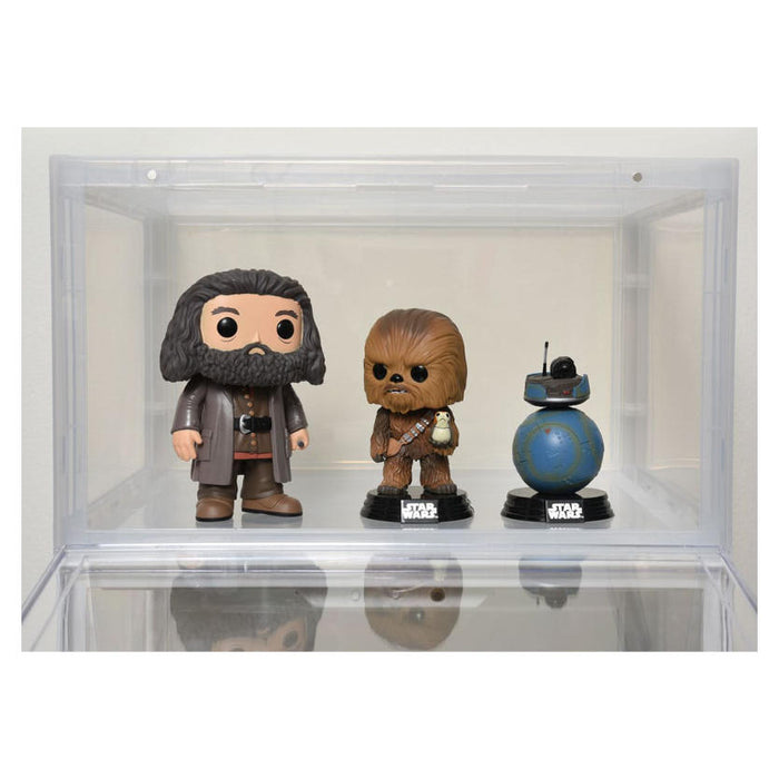 Evoretro Figurine Stackable Display Case | Stapelbares Acryl-Display mit Magnetverschluss