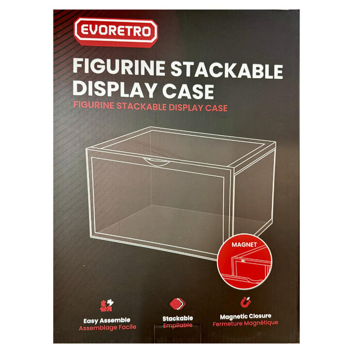 Evoretro Figurine Stackable Display Case | Stapelbares Acryl-Display mit Magnetverschluss