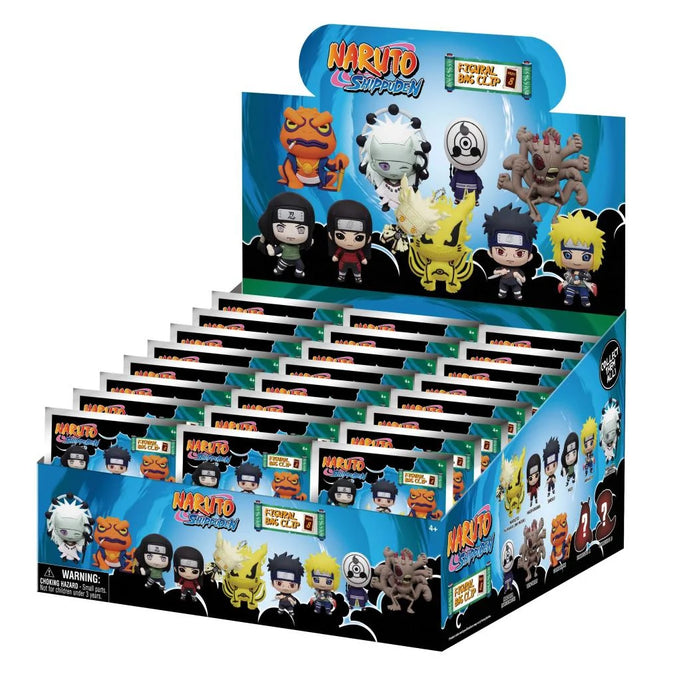 Naruto Shippuden – Series 8 3D Foam Bag Clip | Blind Box