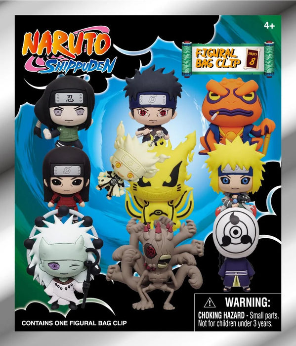 Naruto Shippuden – Series 8 3D Foam Bag Clip | Blind Box