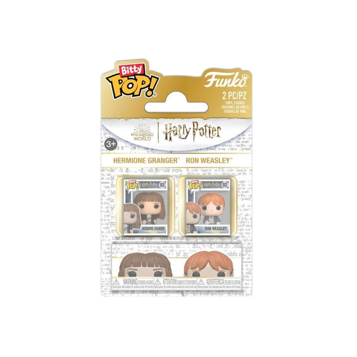 Funko Bitty Pop! Harry Potter – Ron Weasley & Hermine Granger (2-Pack) | Vinyl Figuren