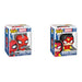Funko Bitty POP! Marvel - Display mit 2 Vinyl Figuren Spider-Man Web