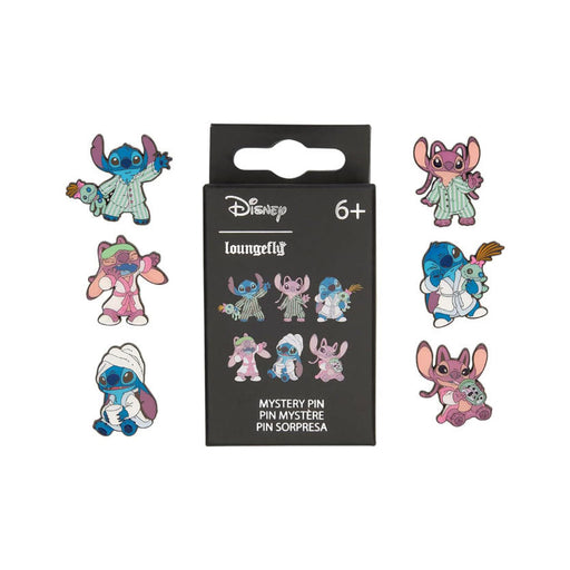Funko - Disney by Loungefly – Stitch & Angel Ansteck-Pins (Blind Box)