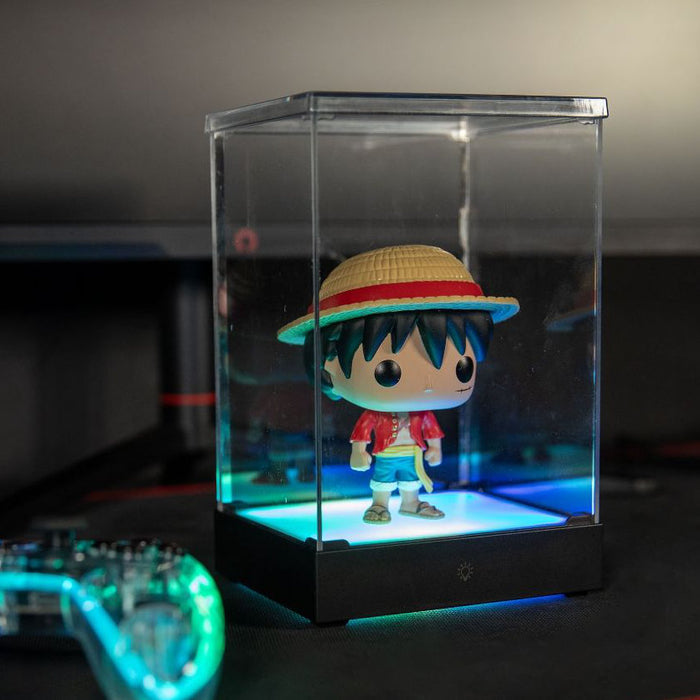 Acryl Display Case mit LED (Konix) | RGB Vitrine für Sammlerfiguren