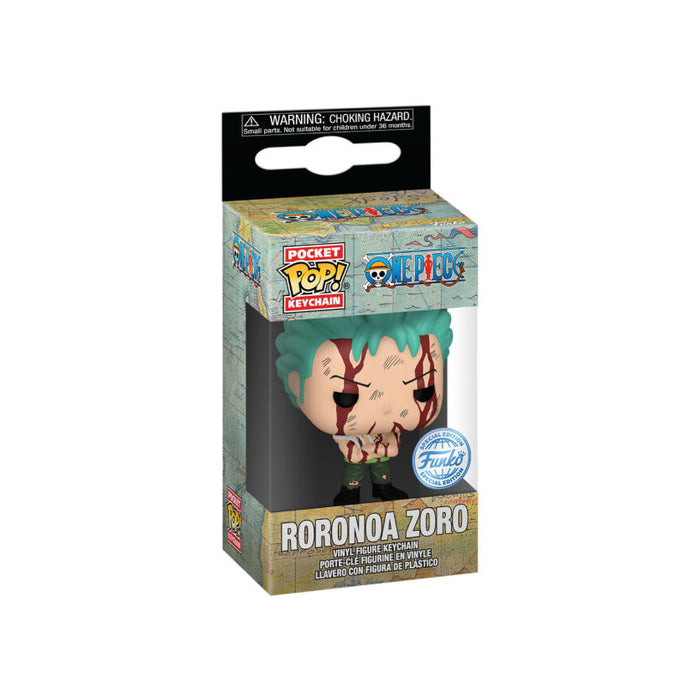 Funko Pop Pocket! Schlüsselanhänger - Roronoa Zoro