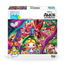Load image into Gallery viewer, Funko Pop! Puzzle -  Disney Alice in Wonderland (500 Teile)
