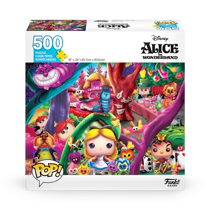 Funko Pop! Puzzle -  Disney Alice in Wonderland (500 Teile)