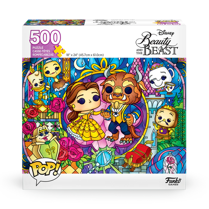 Funko Pop! Puzzle -  Disney Beauty and the Beast (500 Teile)