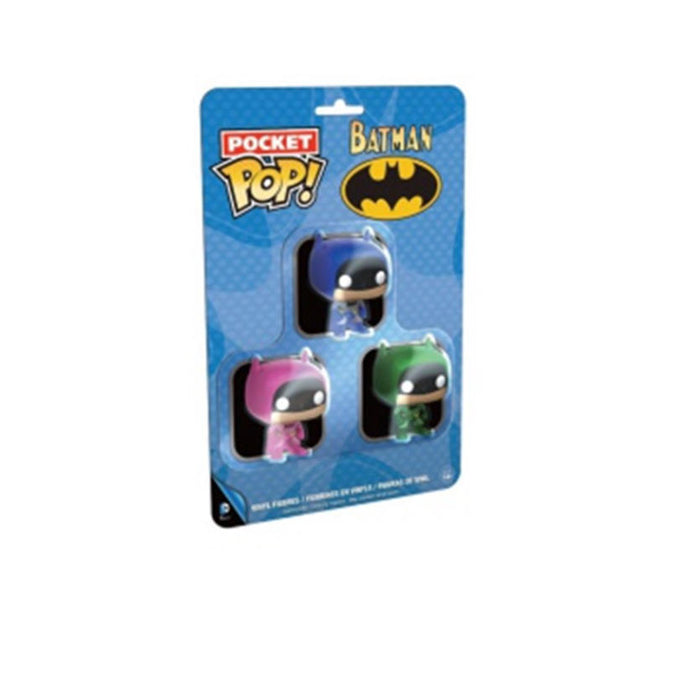 Funko Pocket Pop! DC Comics – Batman (3er Pack) | Vinyl Figuren