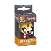 Lade das Bild in den Galerie-Viewer, Funko_Pocket_Pop_Keychain_Aggretsuko_With_Guitar
