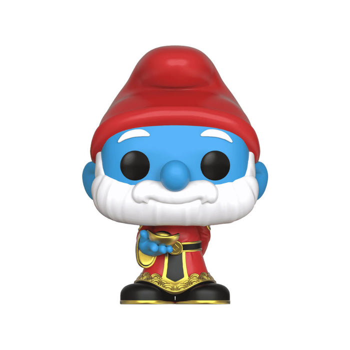 Funko Pop! Die Schlümpfe – Papa Smurf #206 | Exklusive ASIA Vinyl Figur