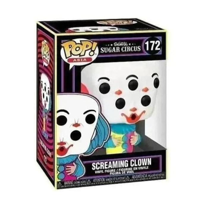 Funko Pop! Sugar Circus – Screaming Clown #172 | Exklusive ASIA Vinyl Figur