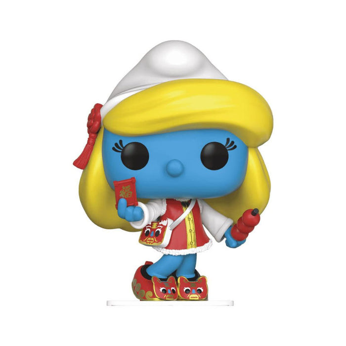 Funko Pop! Die Schlümpfe – Smurfette #207 | Exklusive ASIA Vinyl Figur
