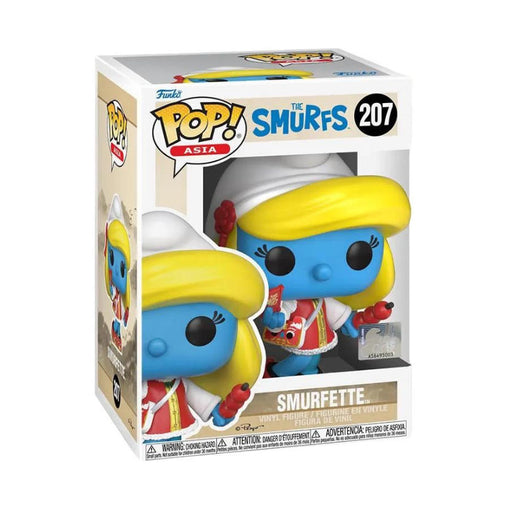 Funko Pop! Die Schlümpfe – Smurfette #207 | Exklusive ASIA Vinyl Figur