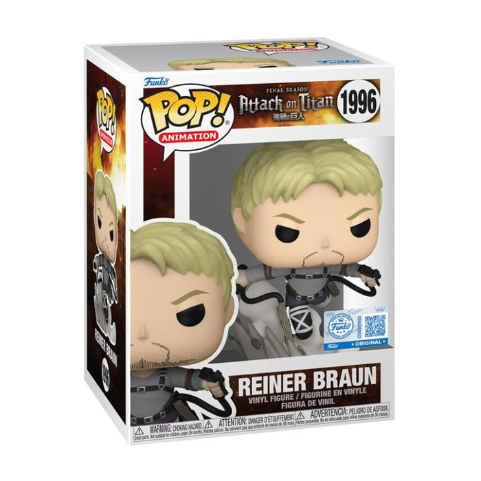 Funko Pop! Attack on Titan – Reiner Braun (Final Season) #1996 | Vinyl Figur