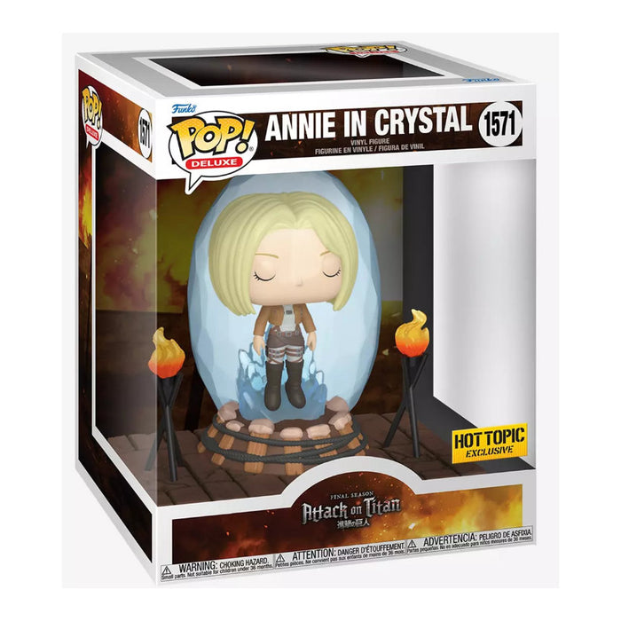 Funko Pop! Attack on Titan – Annie in Crystal (Deluxe) #1571 | Exklusive Vinyl Figur