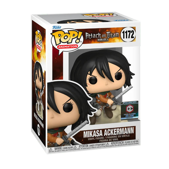 Funko Pop! Attack on Titan – Mikasa Ackermann #1172 | Chalice Exclusive