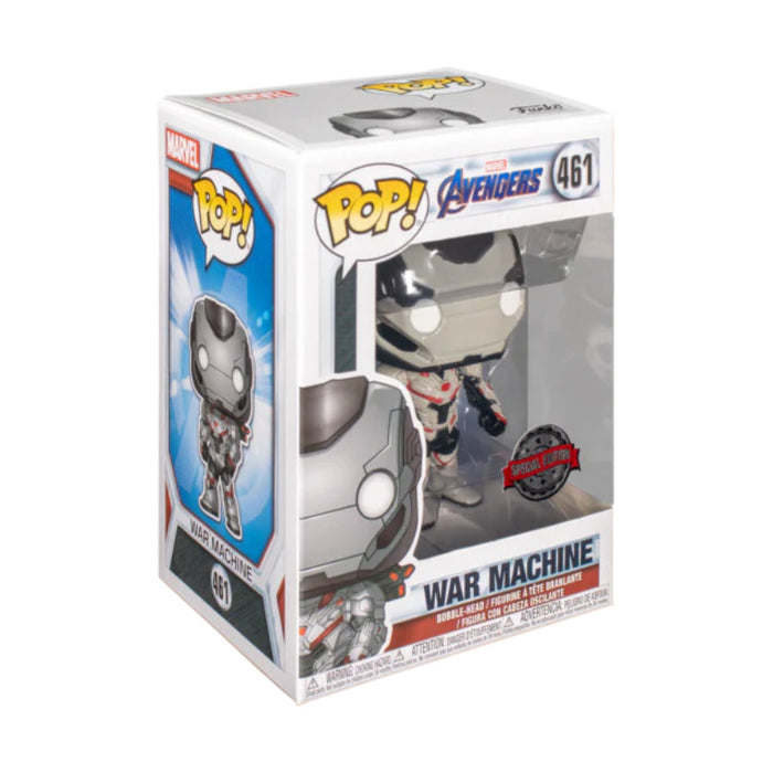 Funko Pop! Avengers – War Machine (Team Suit) #461 | Exklusive Vinyl Figur