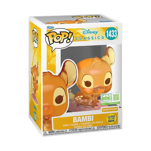 Funko Pop! Disney Classics – Bambi (GITD Limited Edition) #1433 | Exklusive Vinyl Figur