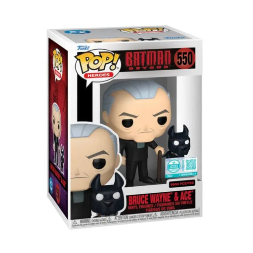 Funko Pop! DC – Bruce Wayne & Ace (Batman Beyond, Limited Edition) #550 | Exklusive Vinyl Figur