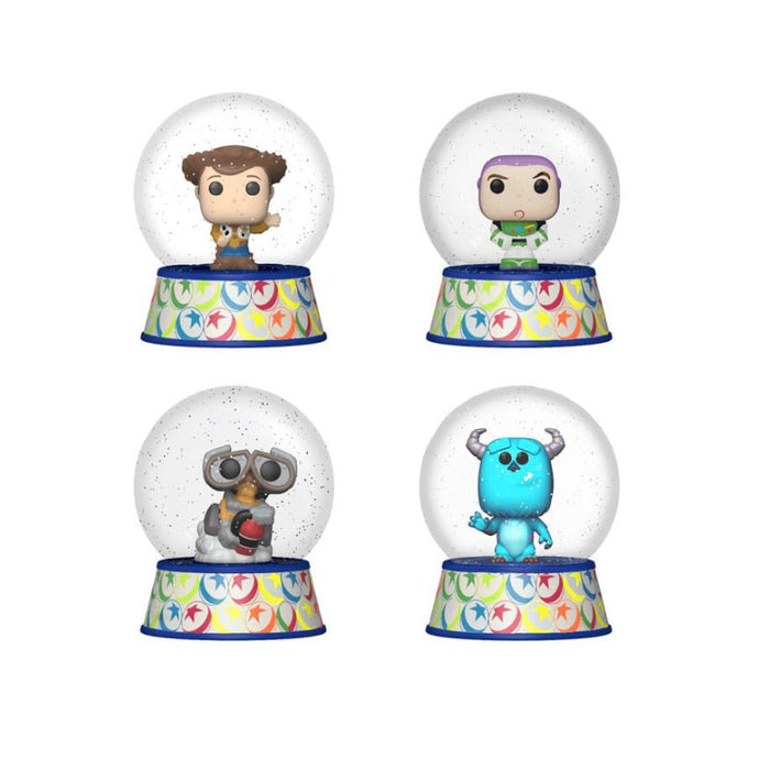 Funko Pop! Pixar – Mini Snow Globe Blind Box | Exklusive Vinyl Figur