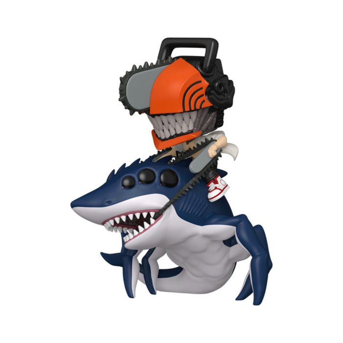 Funko Pop! Chainsaw Man – Chainsaw Man & Beam (Ride Deluxe) #147 | Deluxe Vinyl Figur