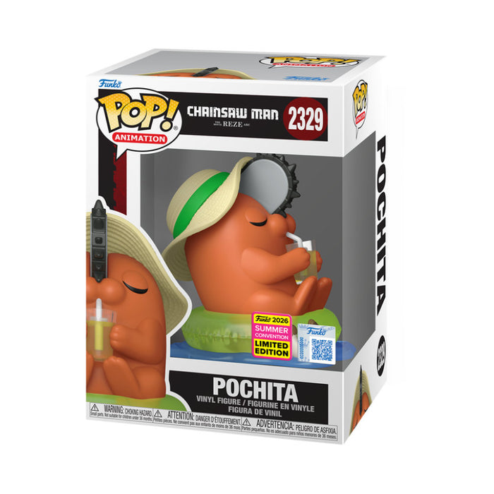 Funko Pop! Chainsaw Man – Pochita (Summer Convention 2026) #2329 | Exklusive Vinyl Figur
