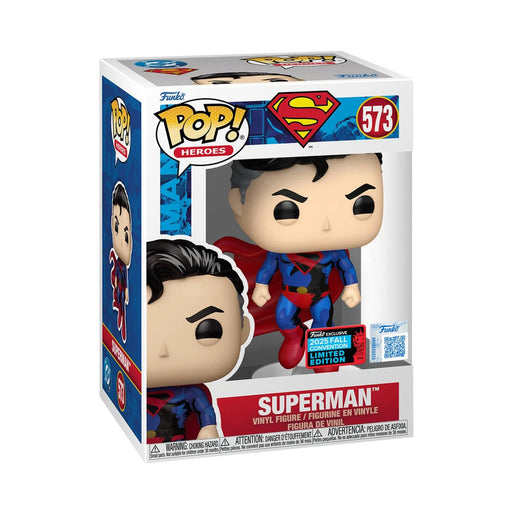 Funko Pop! DC Comics – Superman (2025 Fall Convention Limited Edition) #573 | Exklusive Vinyl Figur