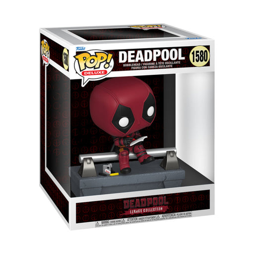 Funko Pop! Marvel Deluxe – Deadpool on Bridge #1580 | Vinyl Figur