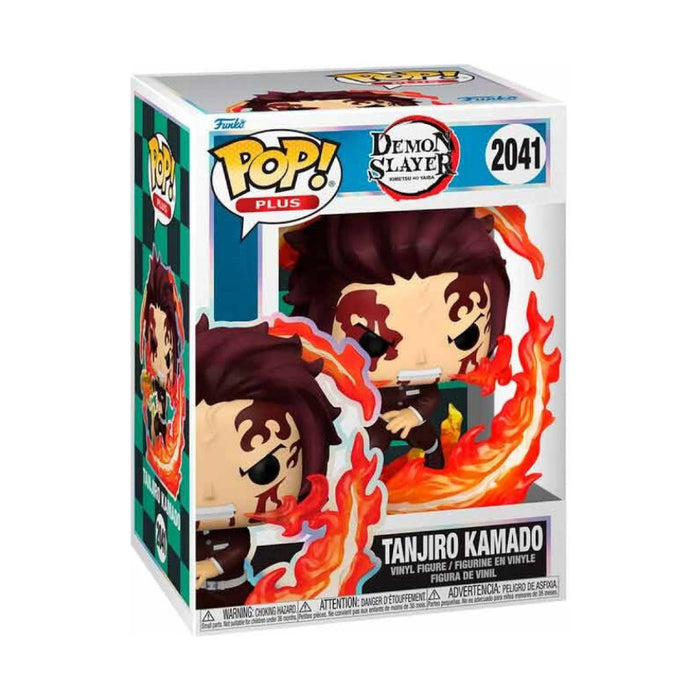 Funko Pop! Plus - Demon Slayer – Super Tanjiro Kamado #2041 | Exklusive Vinyl Figur